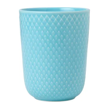 Rhombe マグ ハンドルなし 33 cl - Turquoise - Lyngby Porcelæn | リュンビューポーセリン