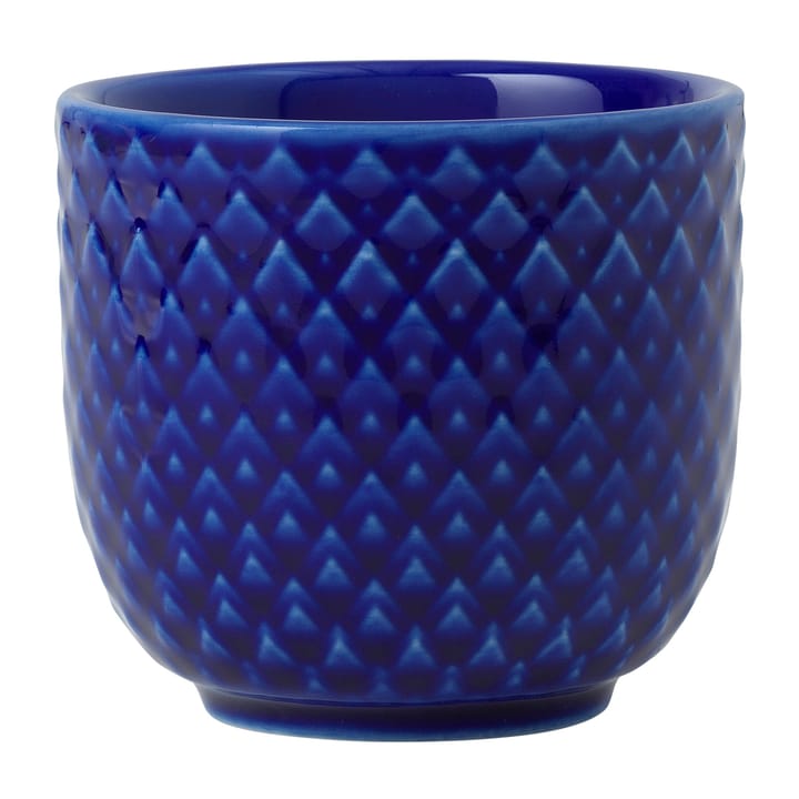Rhombe エッグカップ Ø5 cm - Dark blue - Lyngby Porcelæn | リュンビューポーセリン
