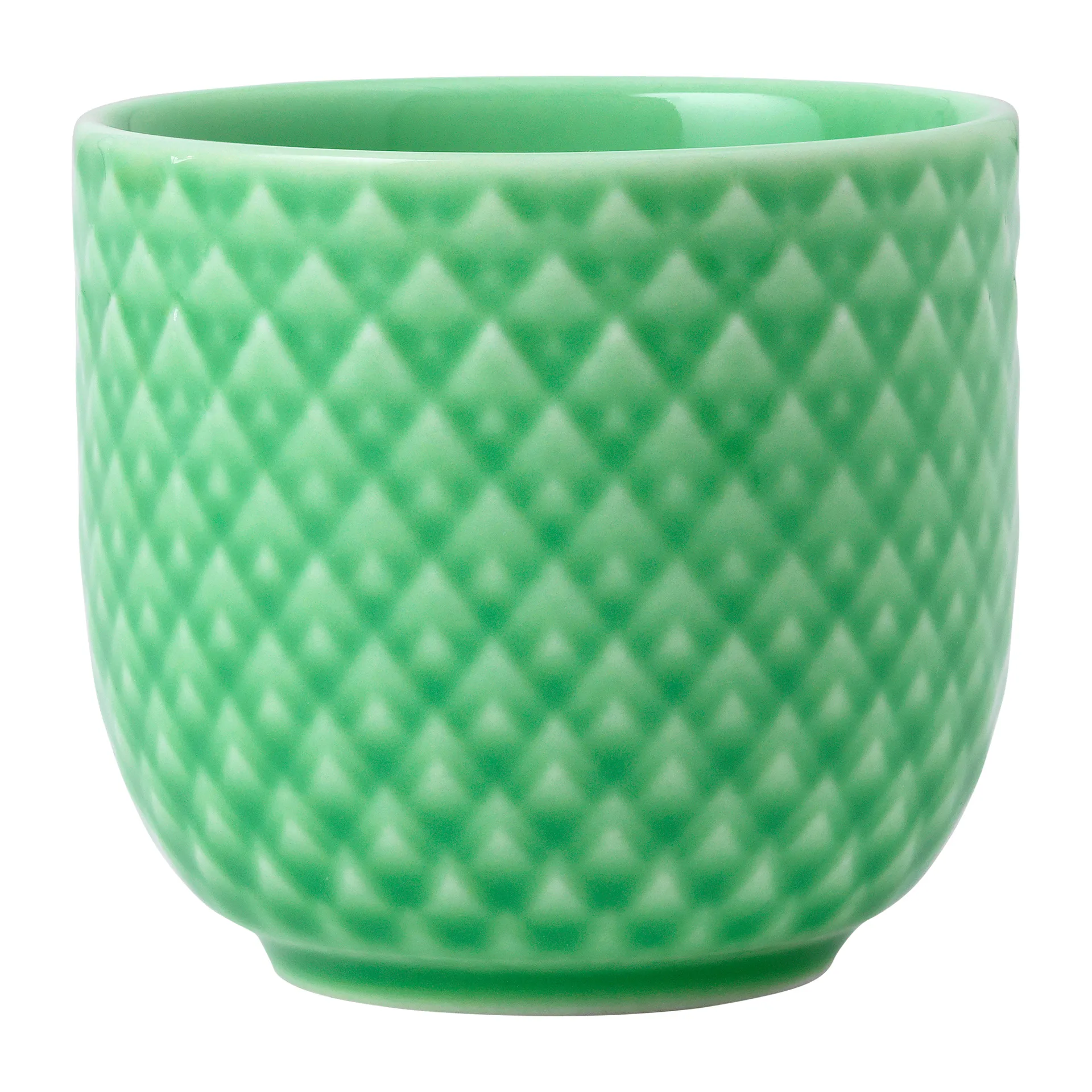 Rhombe エッグカップ Ø5 cm, Green Lyngby Porcelæn | リュンビューポーセリン