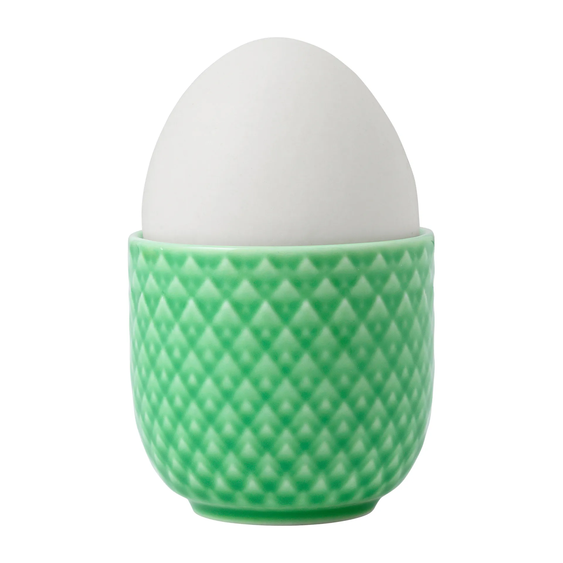 Rhombe エッグカップ Ø5 cm, Green Lyngby Porcelæn | リュンビューポーセリン