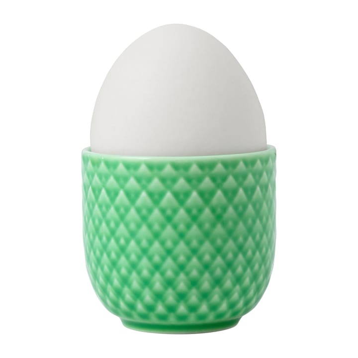 Rhombe エッグカップ Ø5 cm, Green Lyngby Porcelæn | リュンビューポーセリン