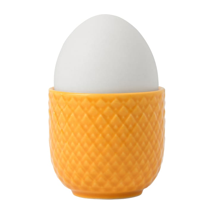 Rhombe エッグカップ Ø5 cm, Yellow Lyngby Porcelæn | リュンビューポーセリン
