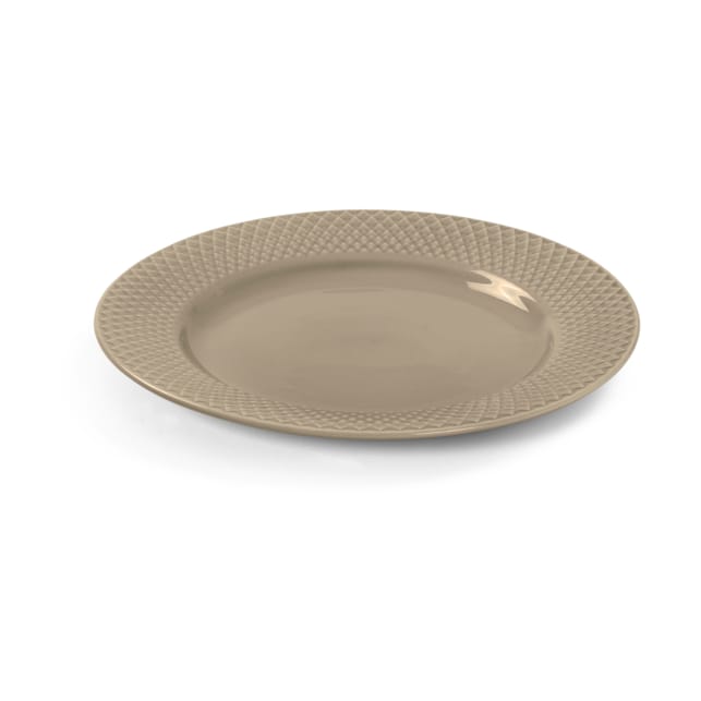 Rhombe Earth ランチプレート Ø23 cm, Clay Lyngby Porcelæn | リュンビューポーセリン