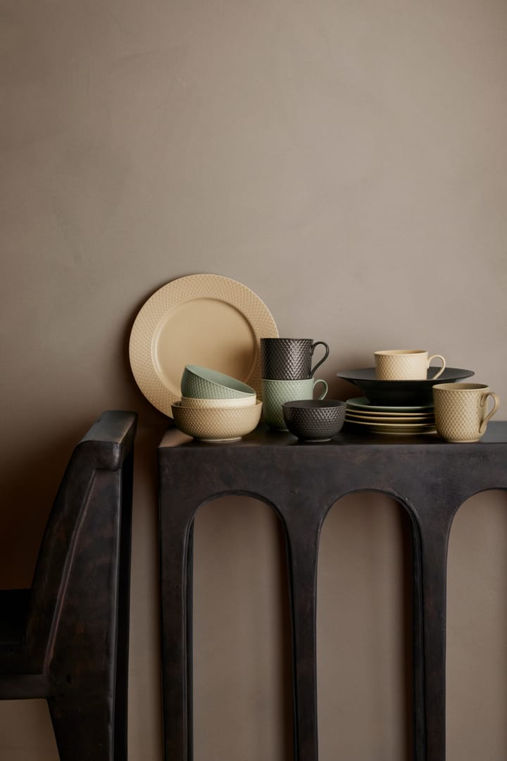 Rhombe Earth ランチプレート Ø23 cm, Clay Lyngby Porcelæn | リュンビューポーセリン