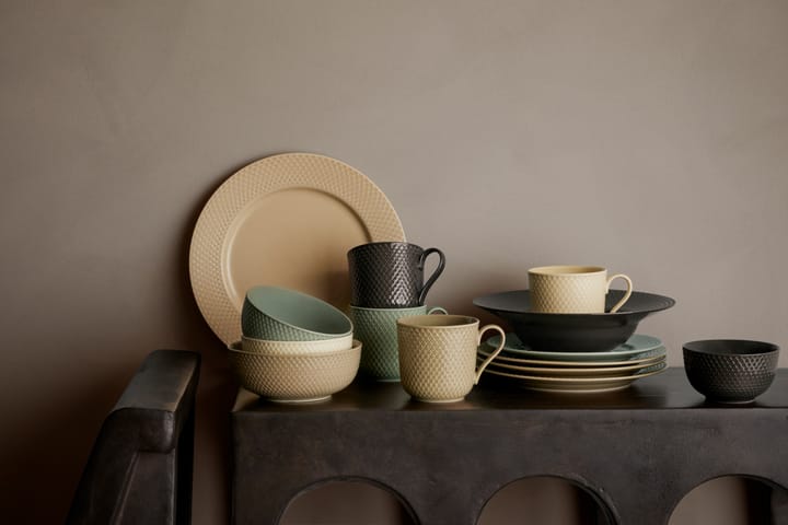 Rhombe Earth ディナープレート Ø27 cm, Marble Lyngby Porcelæn | リュンビューポーセリン