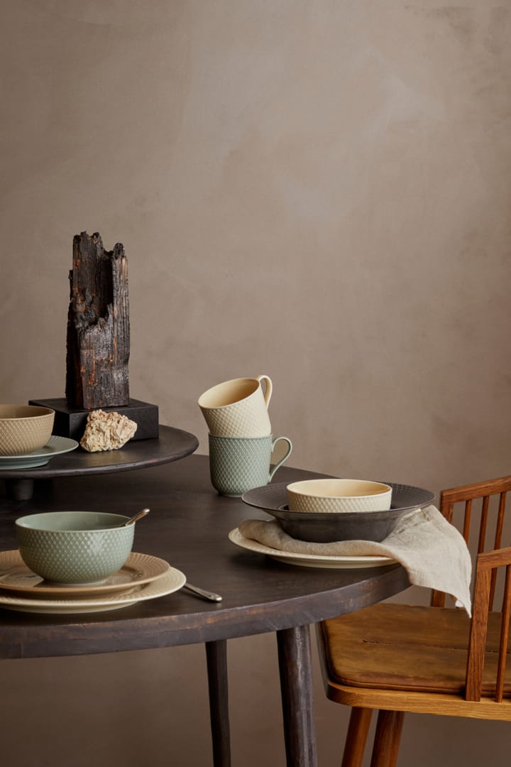 Rhombe Earth ディナープレート Ø27 cm, Marble Lyngby Porcelæn | リュンビューポーセリン