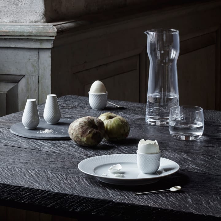 Rhombeソルト&ペッパーセット - White - Lyngby Porcelæn | リュンビューポーセリン