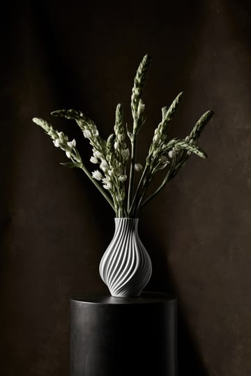 Twist 花瓶 18 cm - White - Lyngby Porcelæn | リュンビューポーセリン