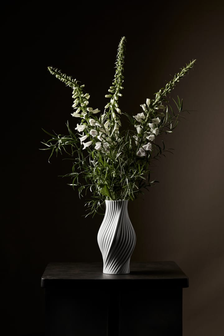 Twist 花瓶 31 cm, White Lyngby Porcelæn | リュンビューポーセリン