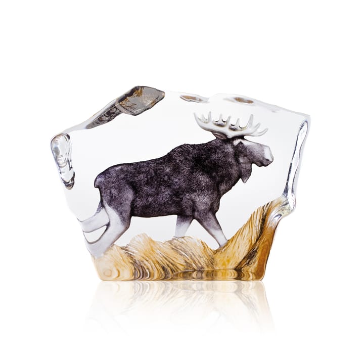 Elk グラス スカルプチュア - 12x16,5 cm - Målerås Glasbruk