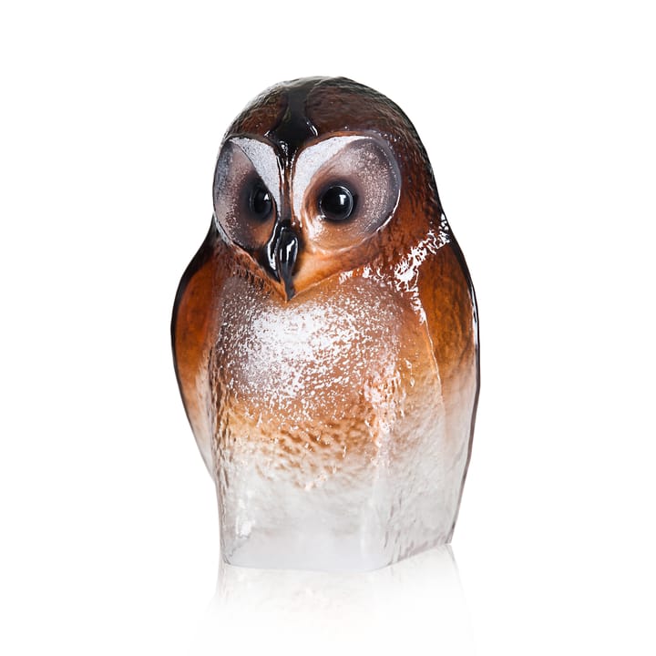 Safari Owl グラス スカルプチュア - Large - Målerås Glasbruk