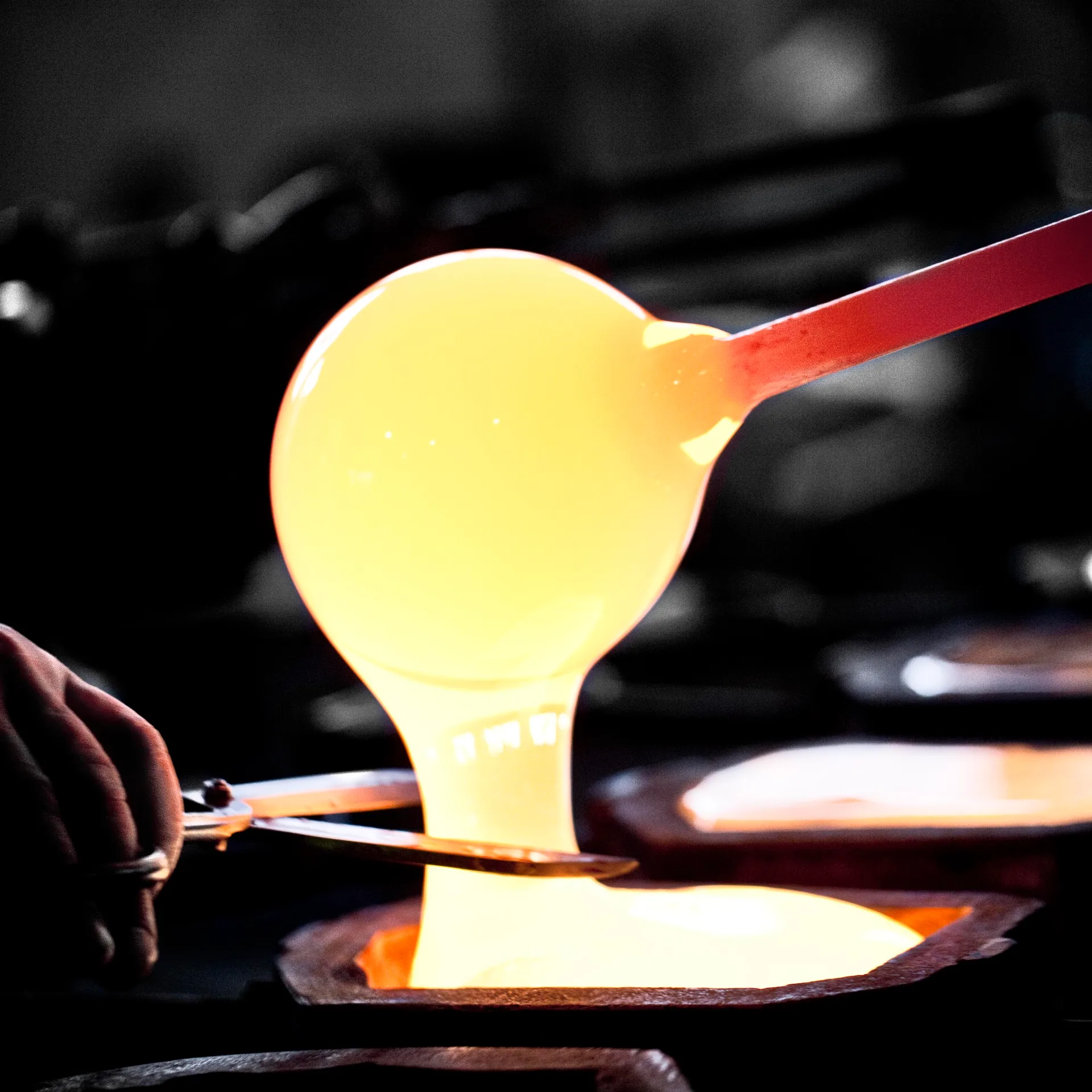 Safari Owl グラス スカルプチュア, Small Målerås Glasbruk