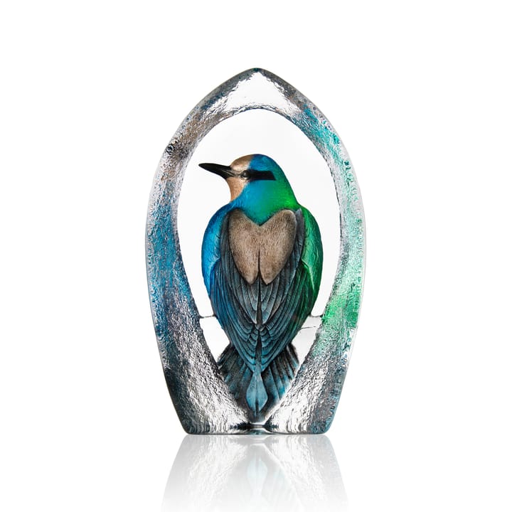 Wildlife Colorina グラス スカルプチャー Ltd Ed 27 cm - Blue - Målerås Glasbruk