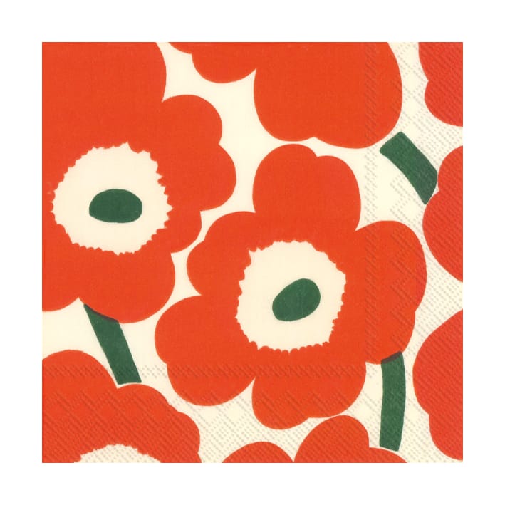 Marimekko | マリメッコ からのUnikko ナプキン 33x33 cm 20枚 Marimekko | マリメッコ からのUnikko ナプキン 33x33 cm 20枚