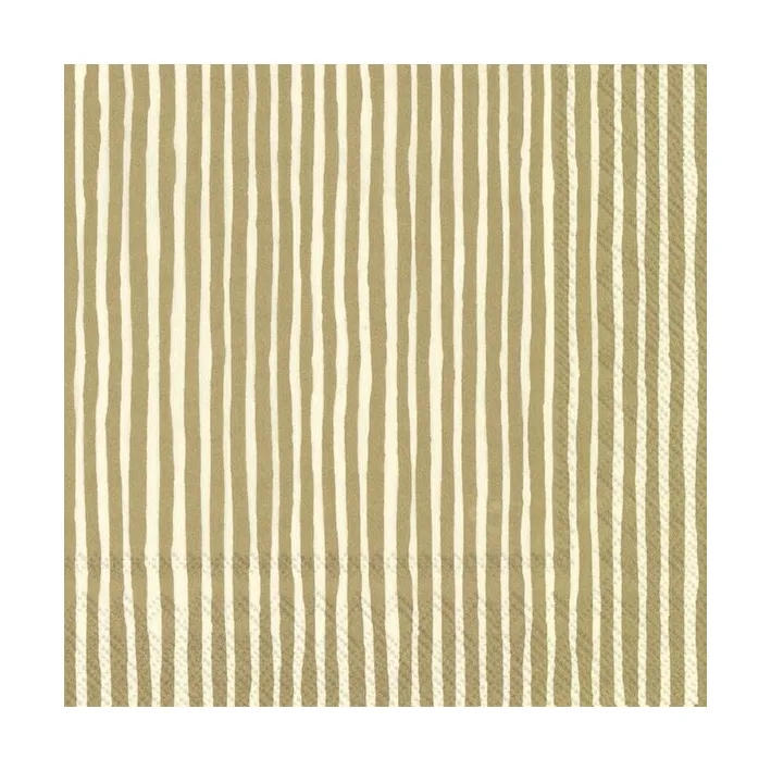 Varvunraita ナプキン 33x33 cm 20枚セット, Gold Marimekko | マリメッコ