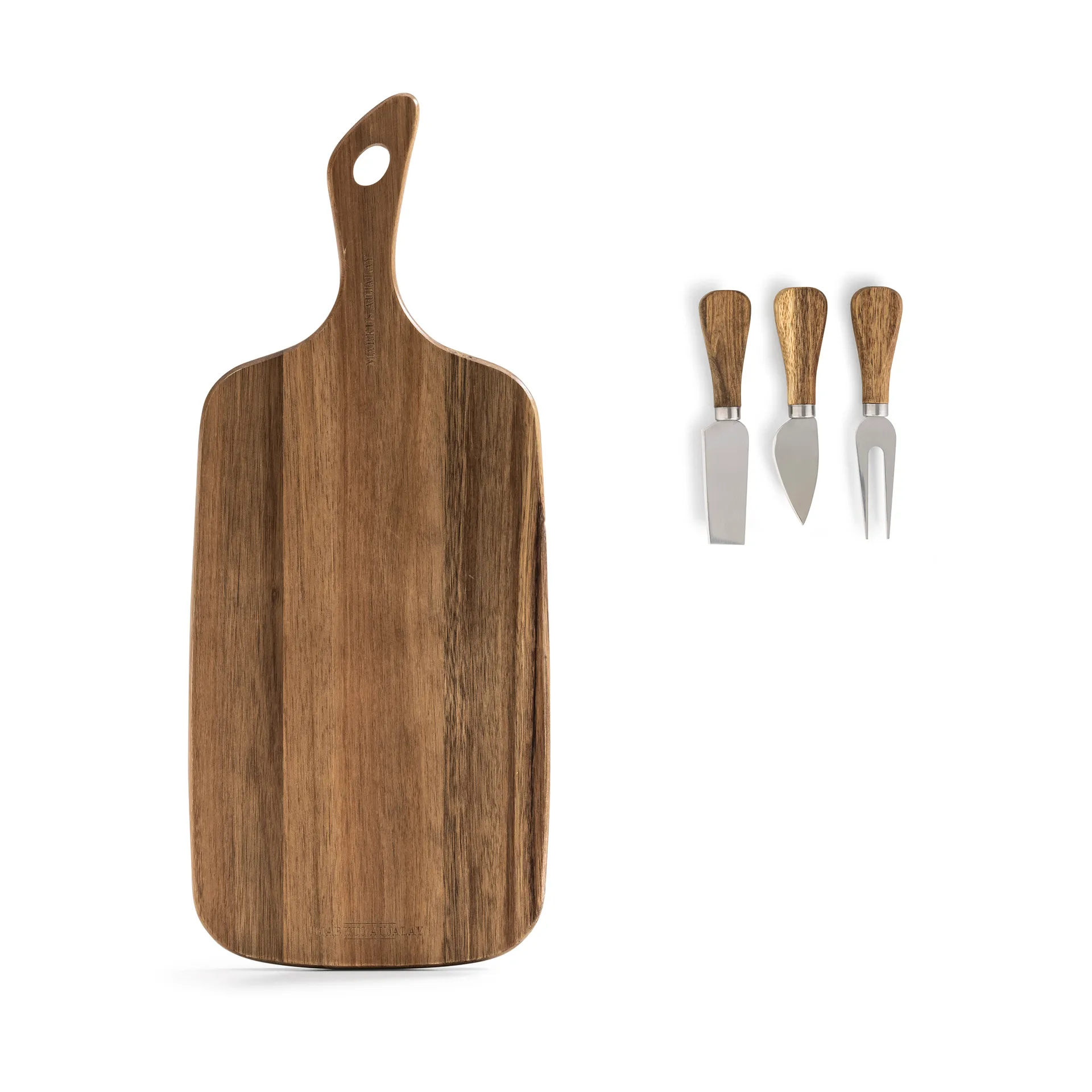 Markus small board サービングトレイ 20x48 cm, Acacia Markus Aujalay