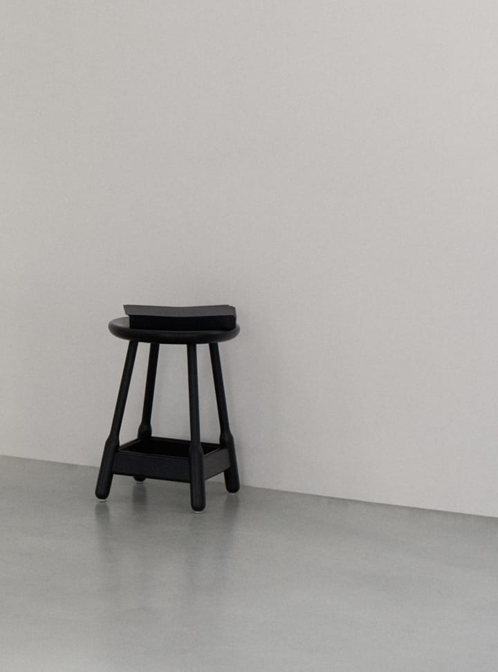 Albert バースツール 50 cm, Dark stained oak Massproductions