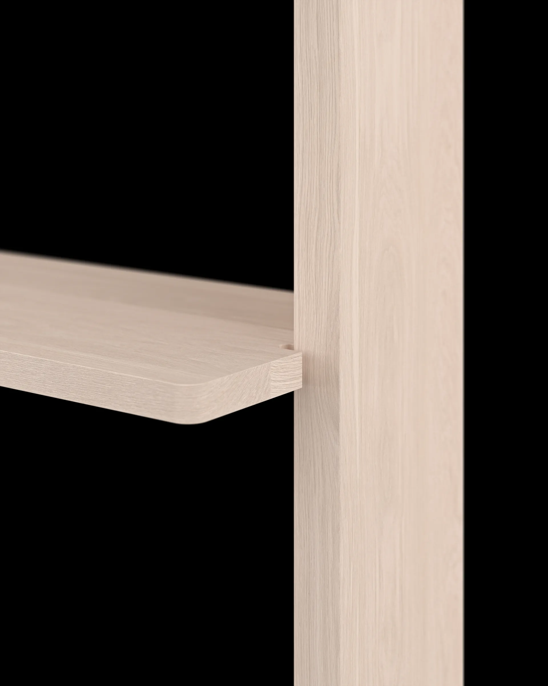 Gridlock - S2-A6-0 シェルフ, Natural Ash Massproductions