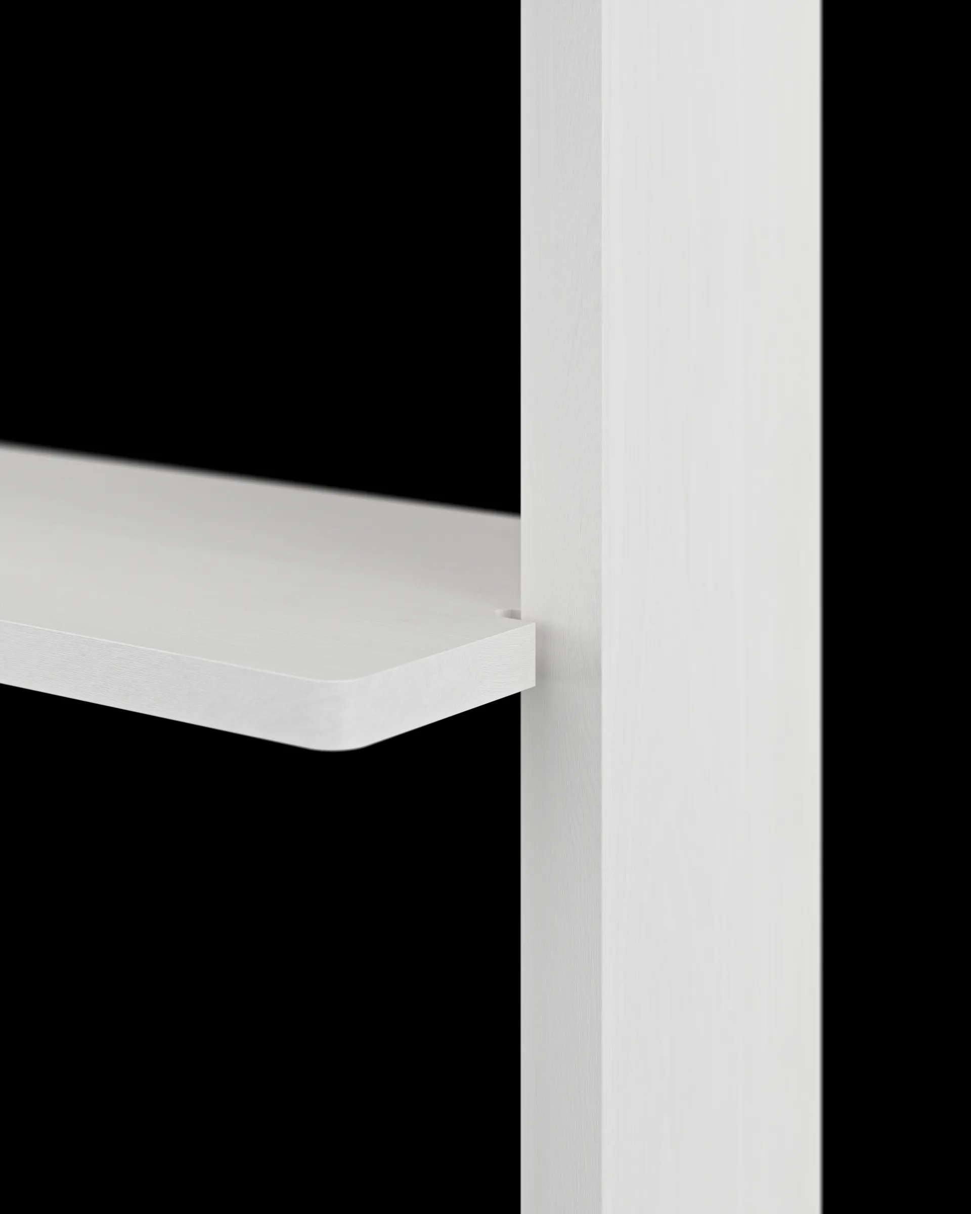 Gridlock - S2-A6-0 シェルフ, White stained Ash Massproductions