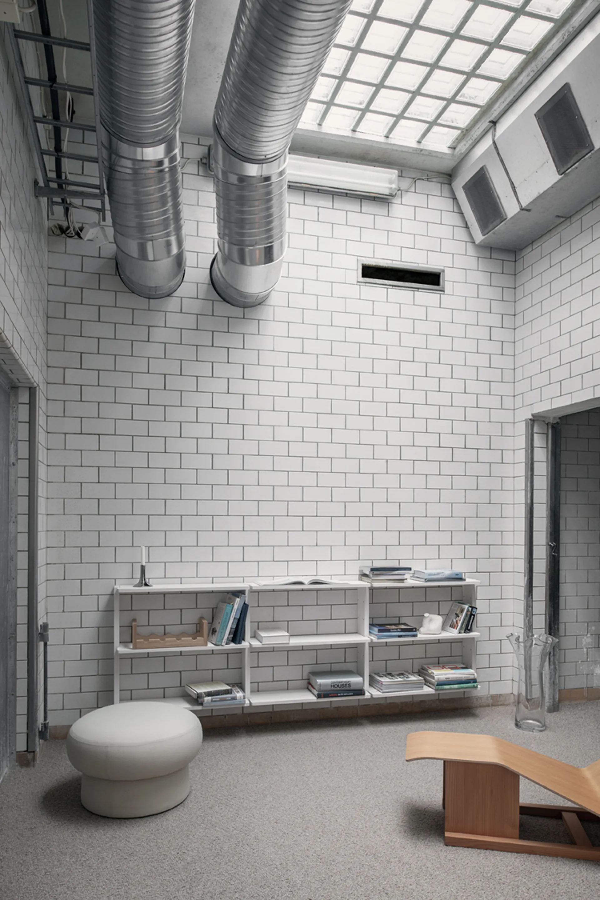 Gridlock - S2-A6-0 シェルフ, White stained Ash Massproductions