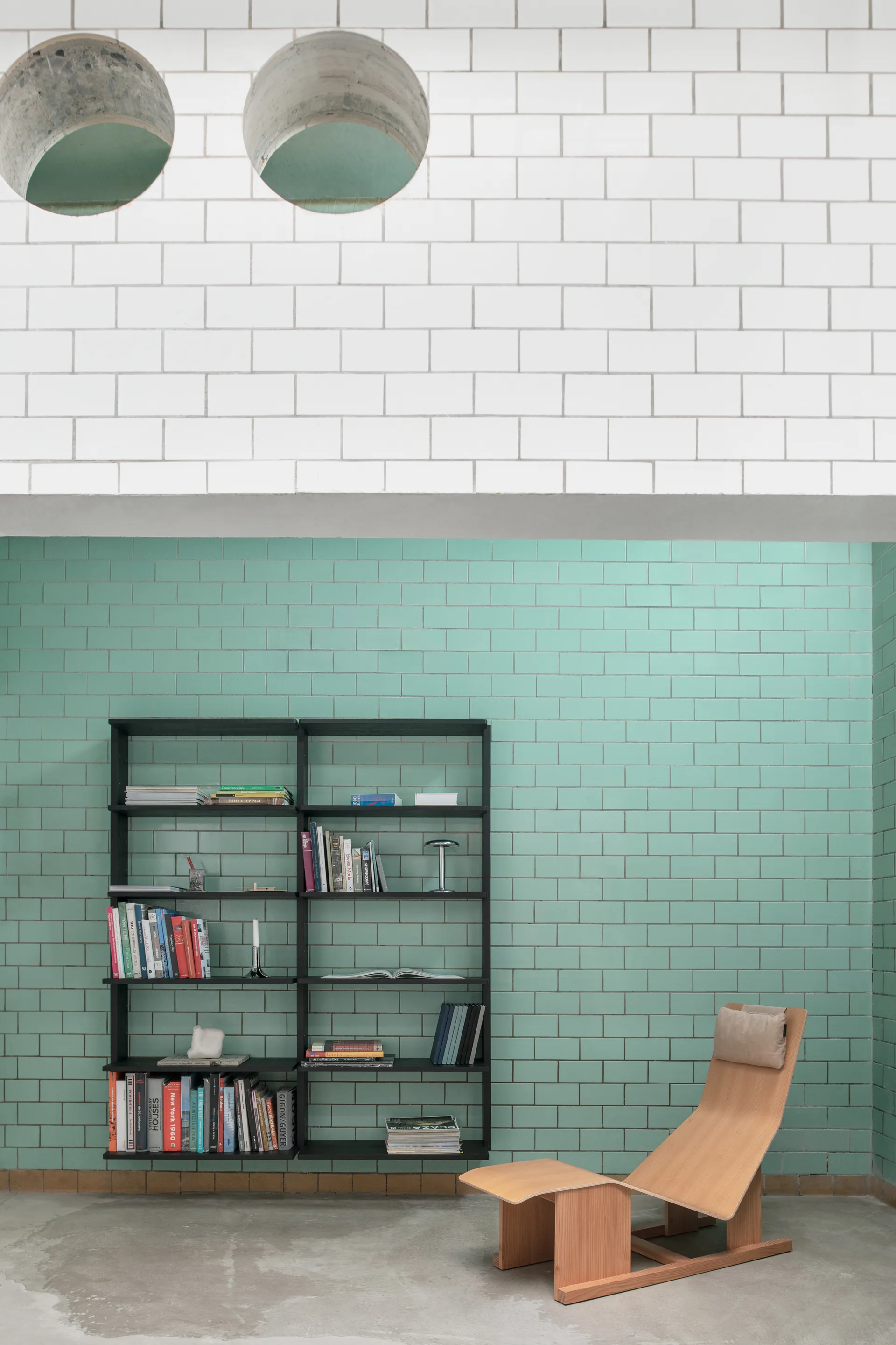 Gridlock - T2-A12-0 シェルフ, Black stained Ash Massproductions