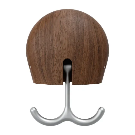 Hercule ウォールフック, Oiled walnut Massproductions