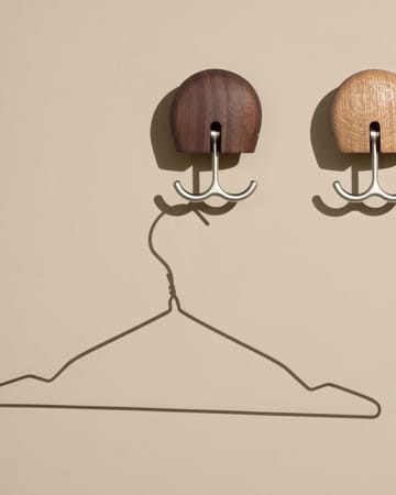 Hercule ウォールフック - Oiled walnut - Massproductions