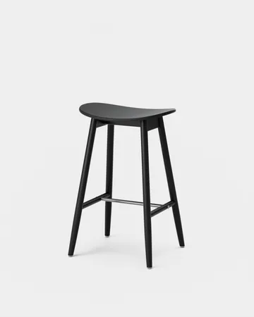 Icha バースツール 65 cm - Black stained beech - Massproductions