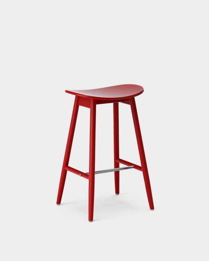 Icha バースツール 65 cm, Red varnished beech Massproductions