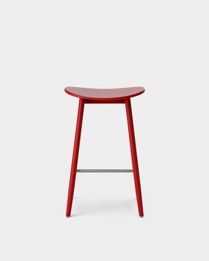 Icha バースツール 65 cm, Red varnished beech Massproductions