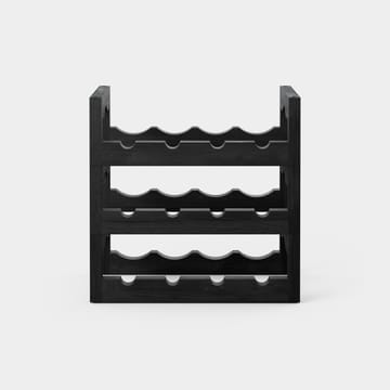 Silo stapelbart ワインラック - Black oiled box - Massproductions