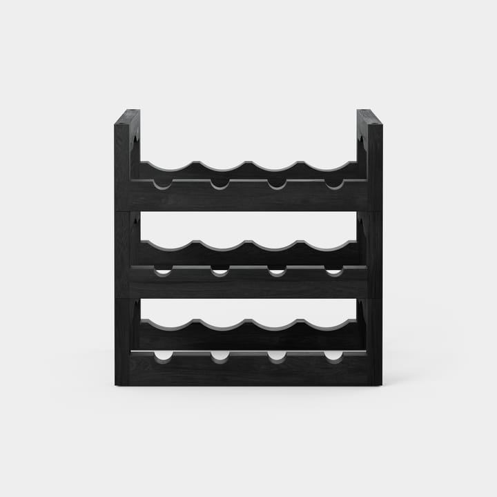 Silo stapelbart ワインラック, Black oiled box Massproductions