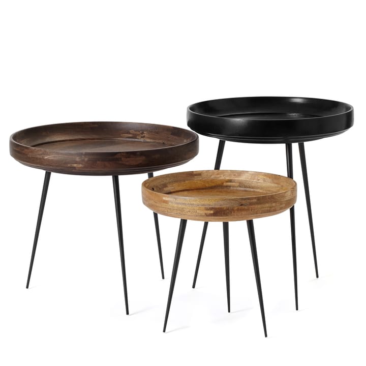 Bowl ラージ テーブル, mango nature. black stand Mater