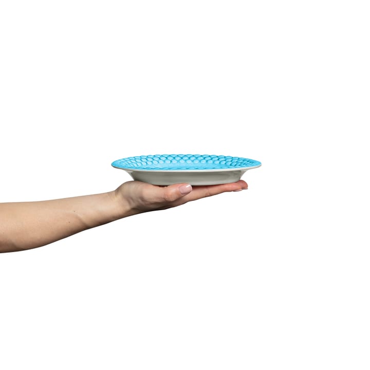 Bubbles オーバル プレート 20 cm, Turquoise Mateus | マテュース