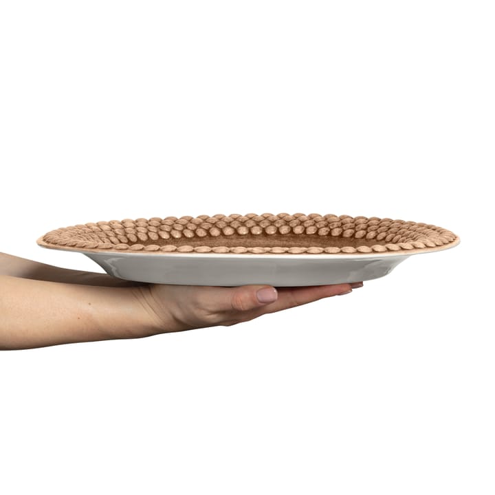 Bubbles オーバル ソーサー 35 cm, cinnamon Mateus | マテュース