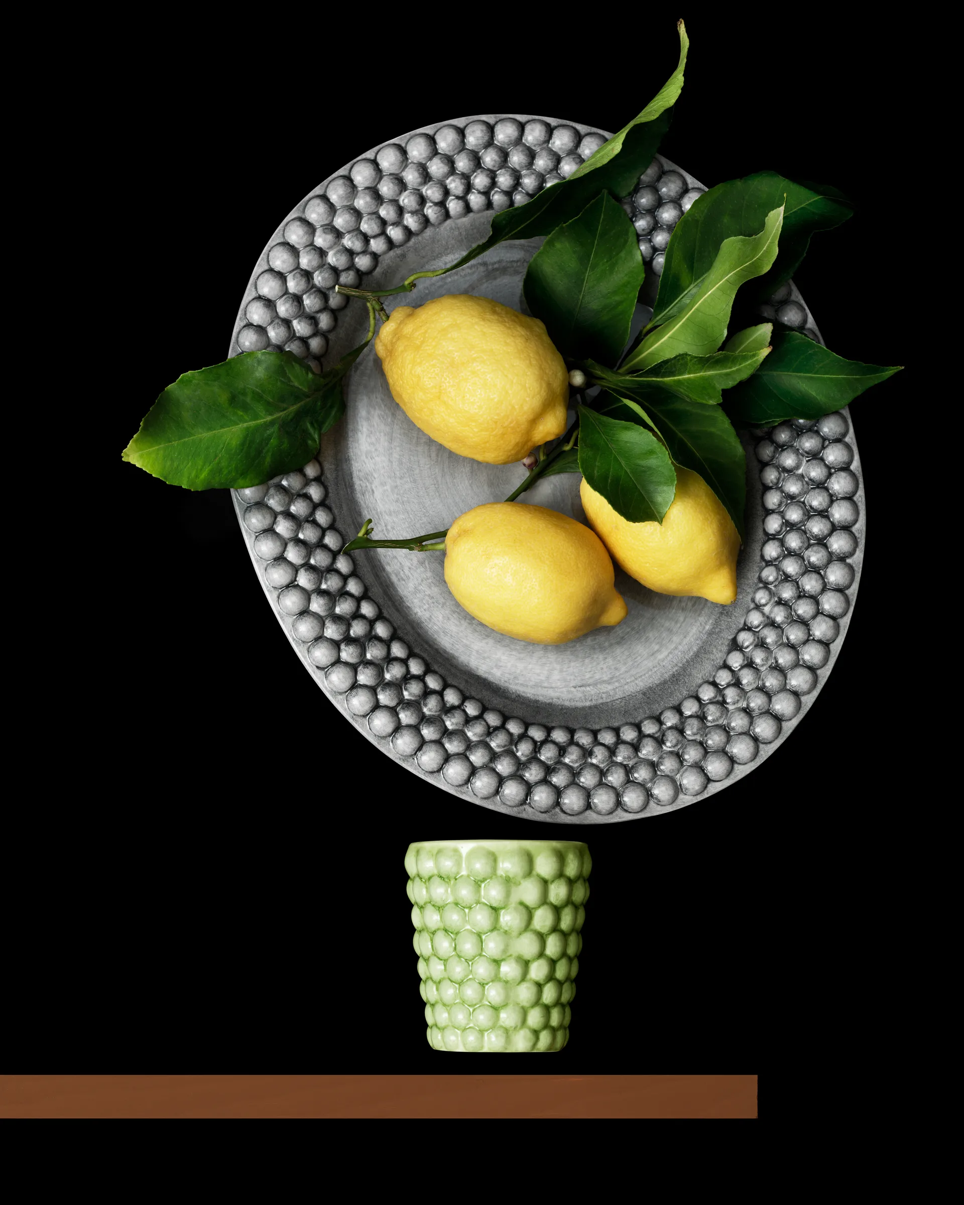 Bubbles オーバル ソーサー 35 cm, Grey Mateus | マテュース