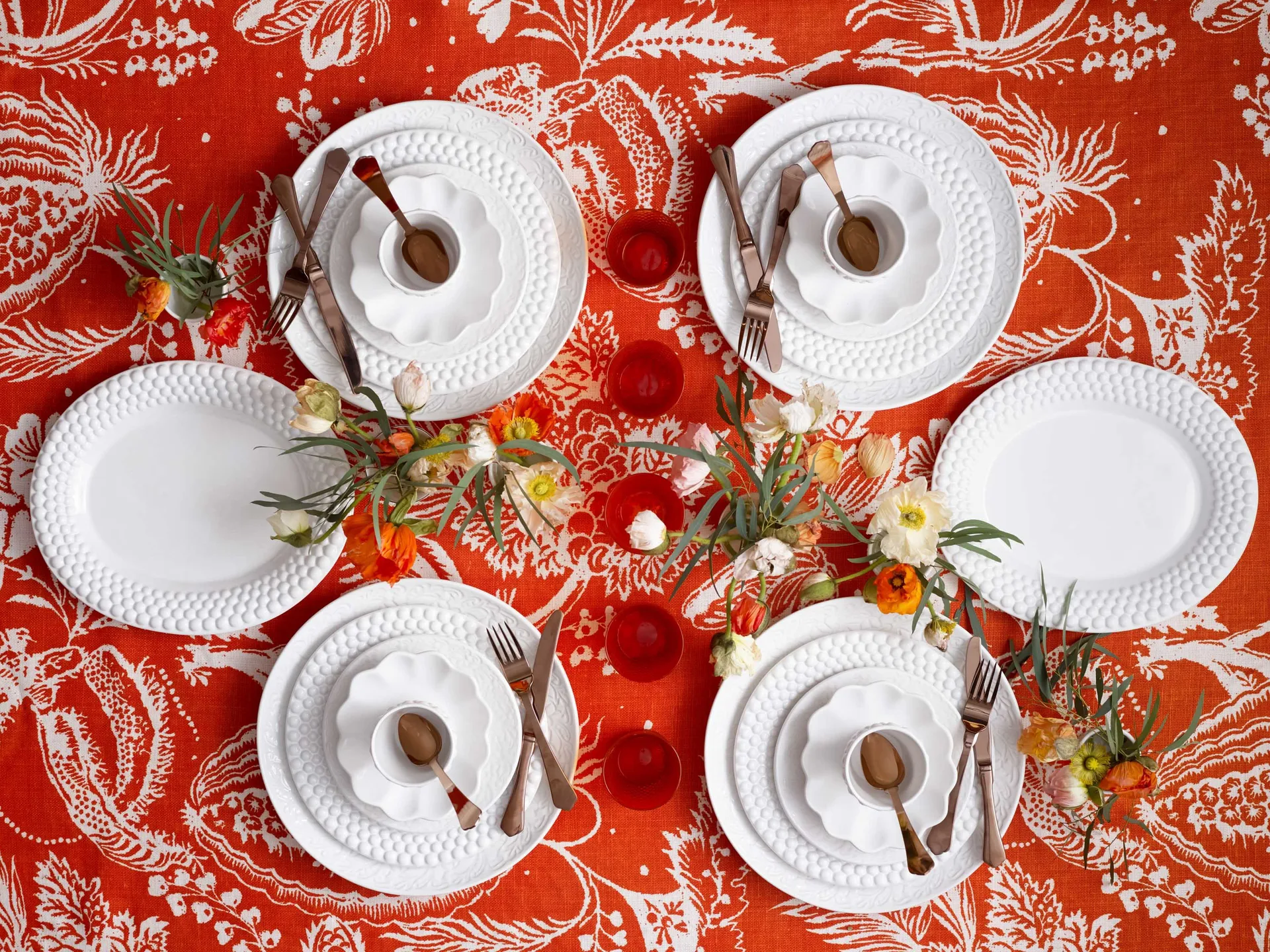 Bubbles オーバル ソーサー 35 cm, White Mateus | マテュース