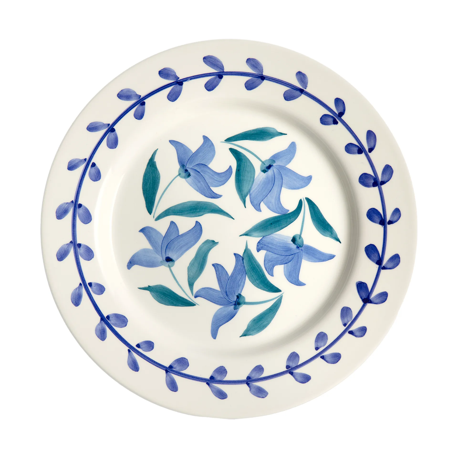 Flowers blossom ディナープレート Ø28 cm, White Mateus | マテュース