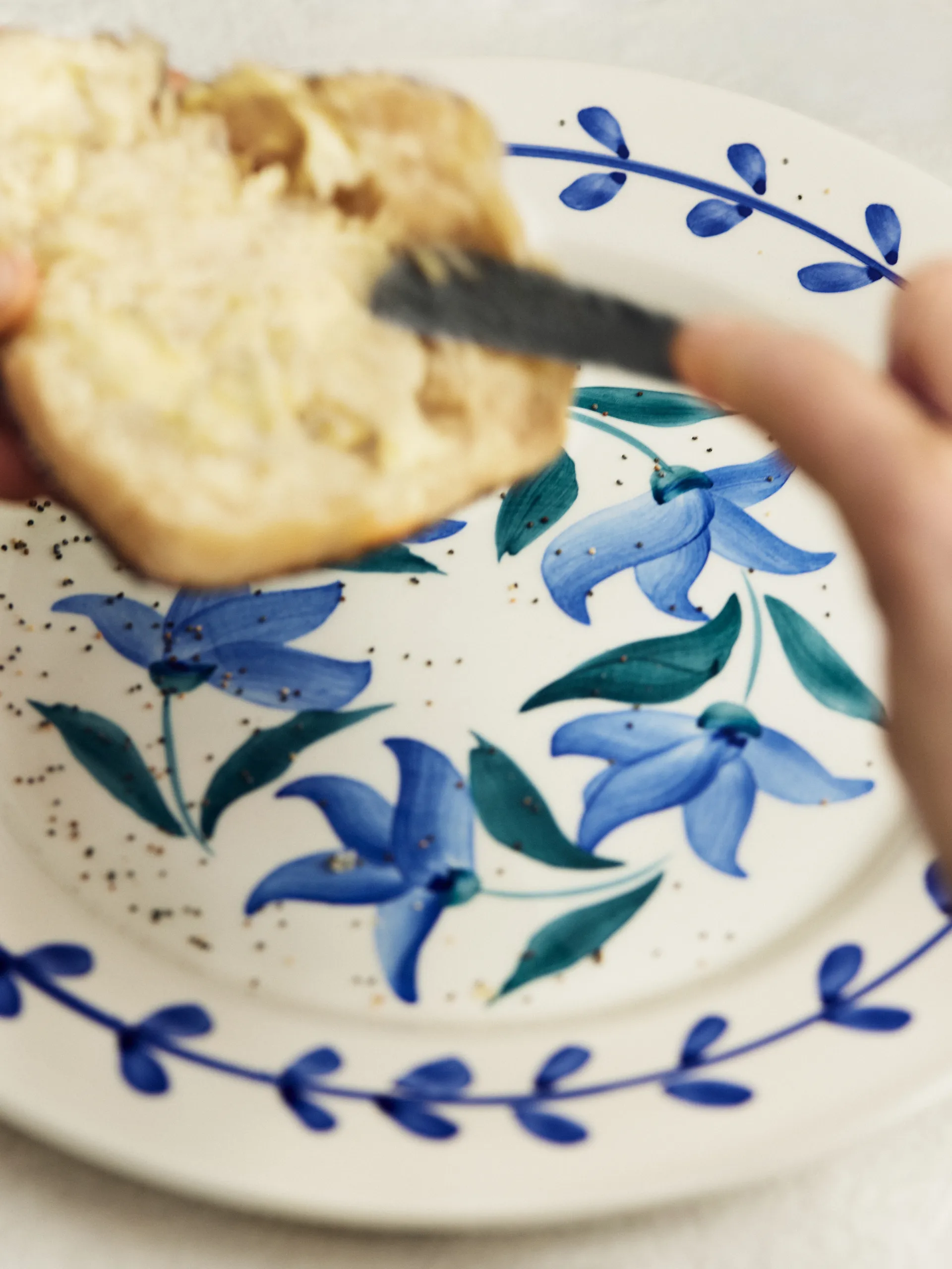 Flowers blossom ディナープレート Ø28 cm, White Mateus | マテュース