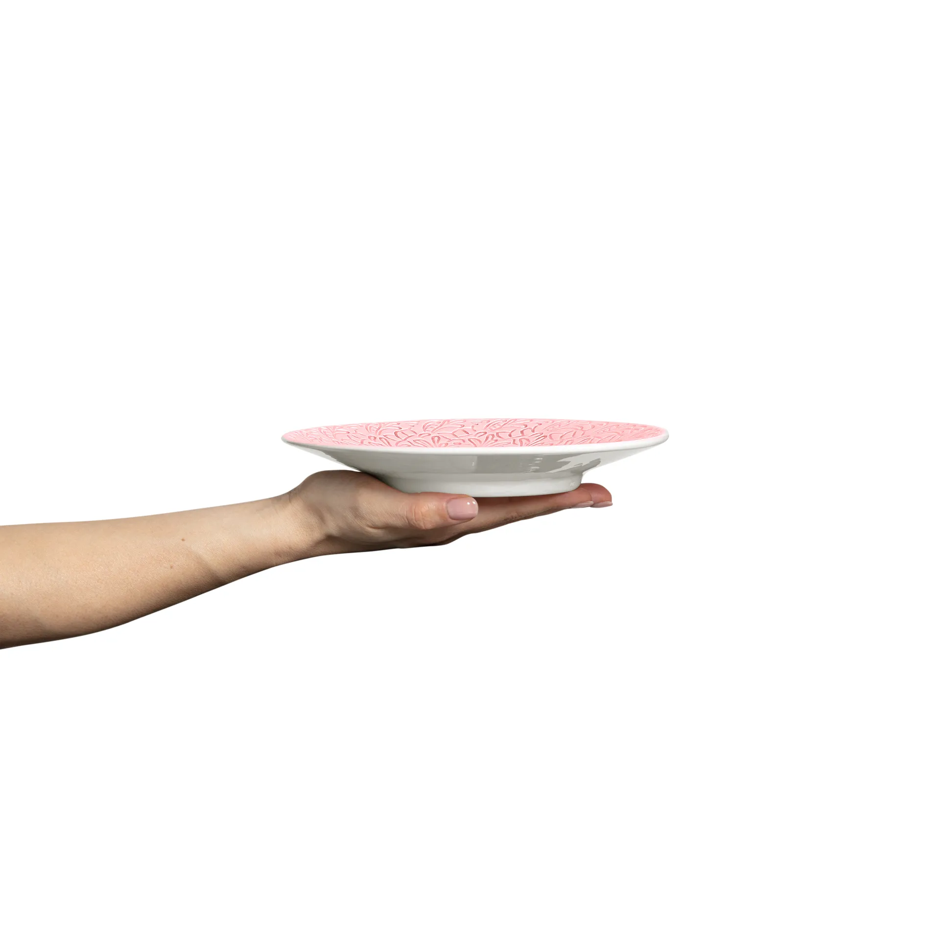 Lace プレート 20 cm, Light pink Mateus | マテュース