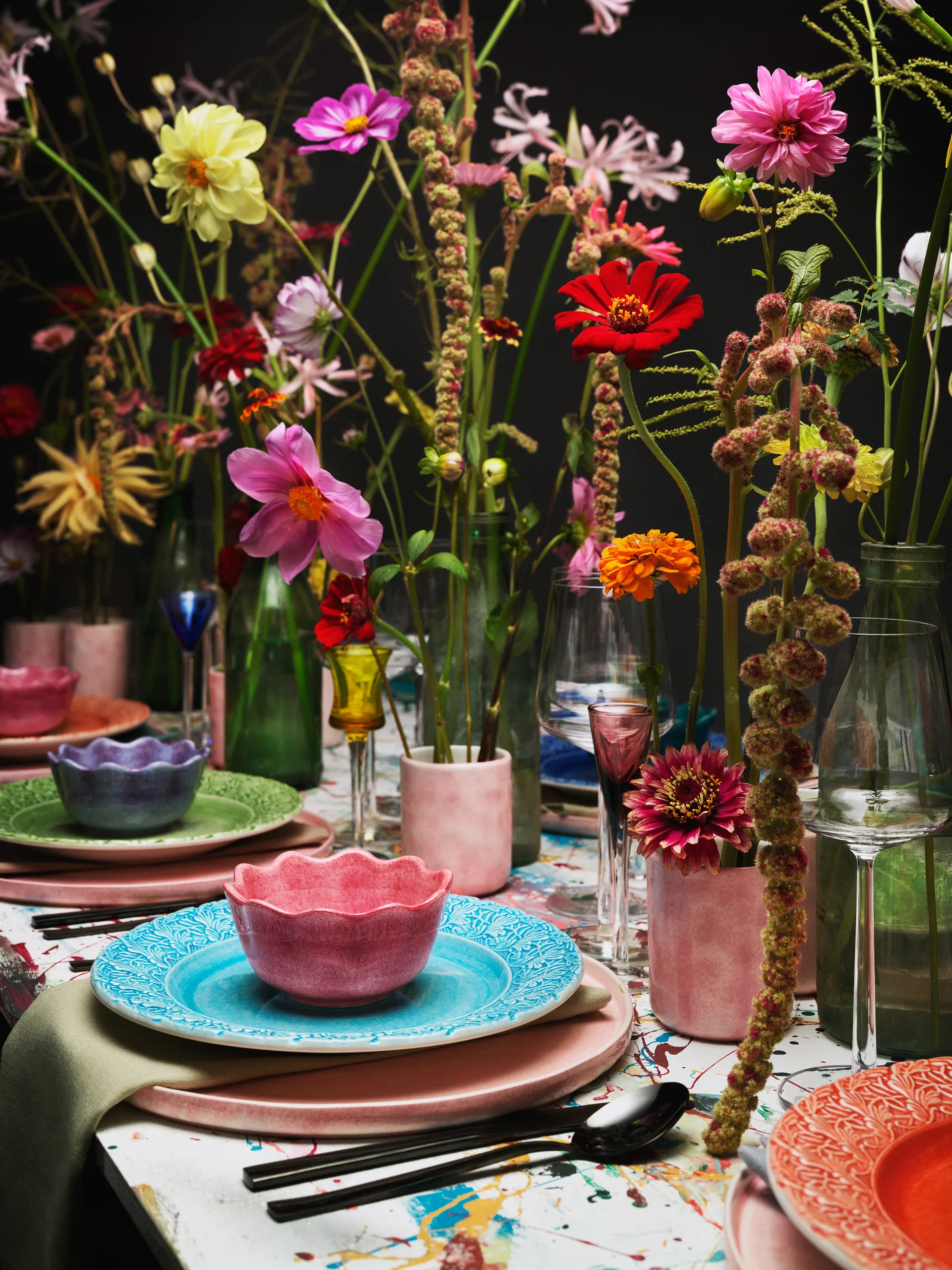 Lace プレート 25 cm, Green Mateus | マテュース