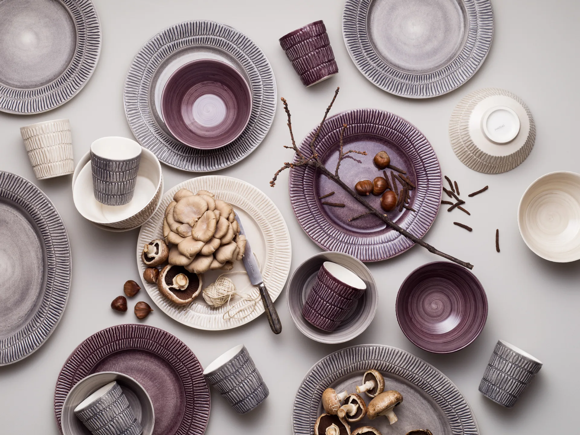 Lace プレート 25 cm, Grey Mateus | マテュース