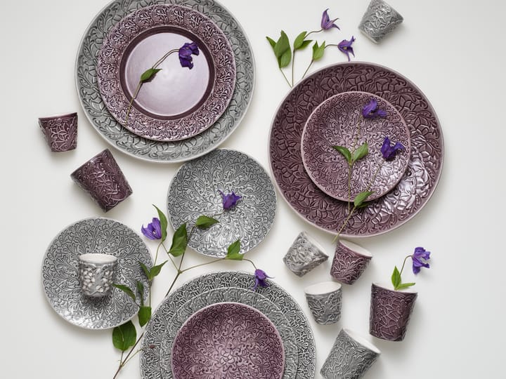 Lace プレート 25 cm, Plum Mateus | マテュース
