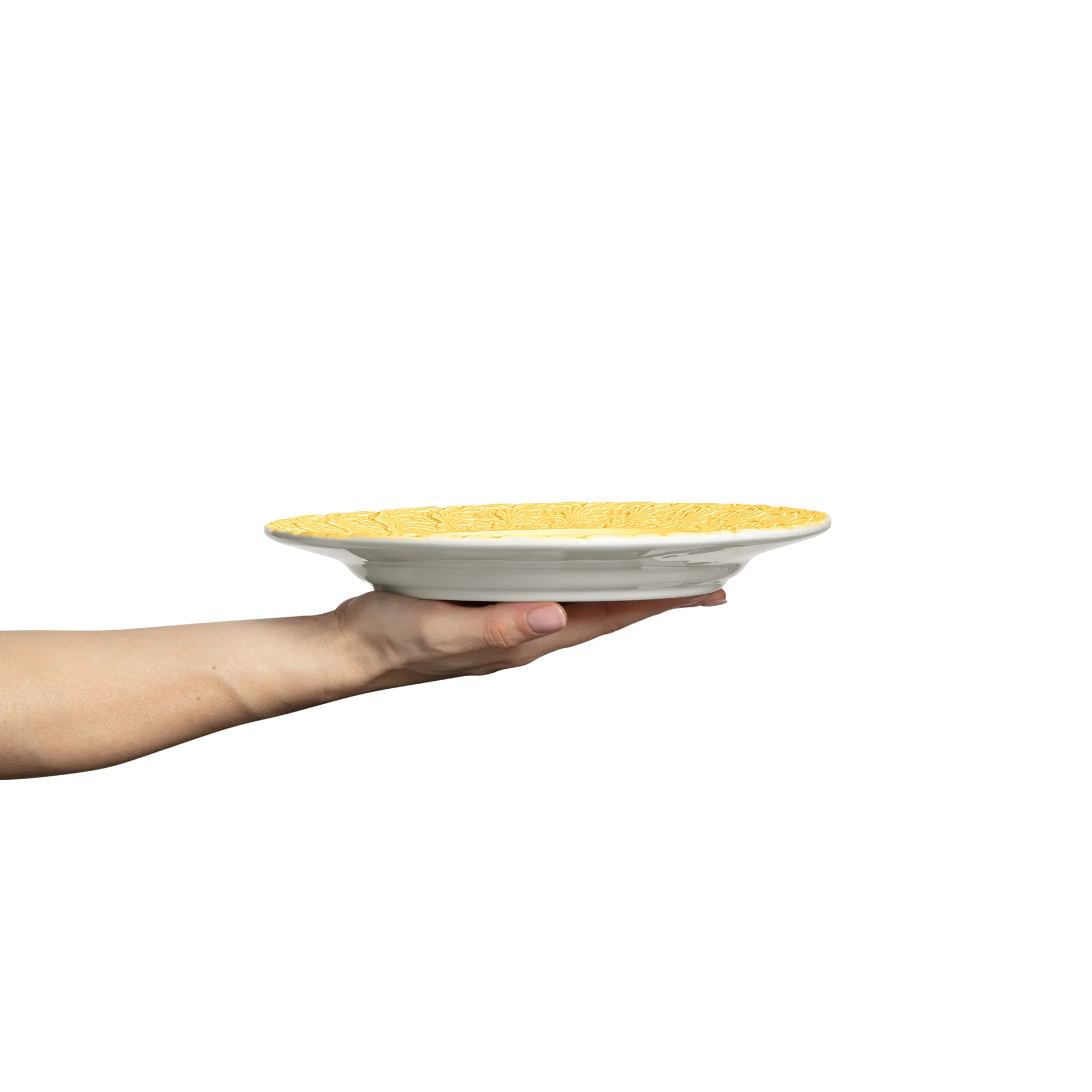 Lace プレート 25 cm, Yellow Mateus | マテュース