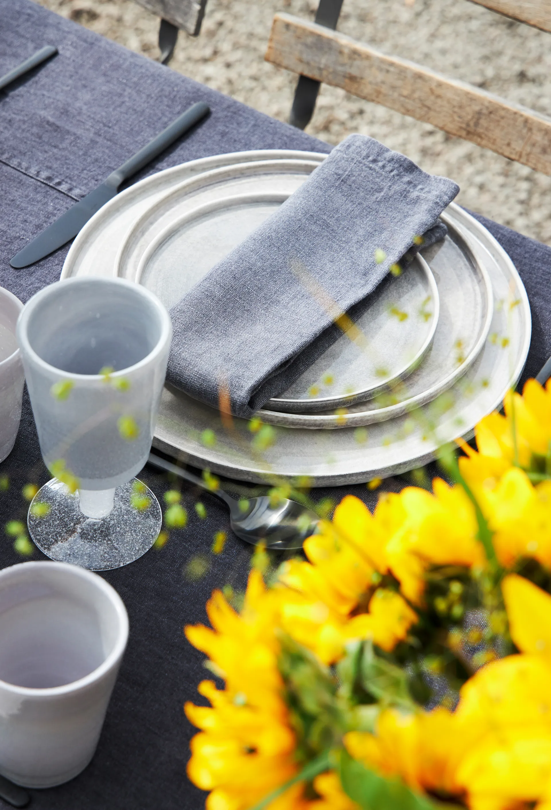 MSY プレート 13 cm, Icy blue Mateus | マテュース