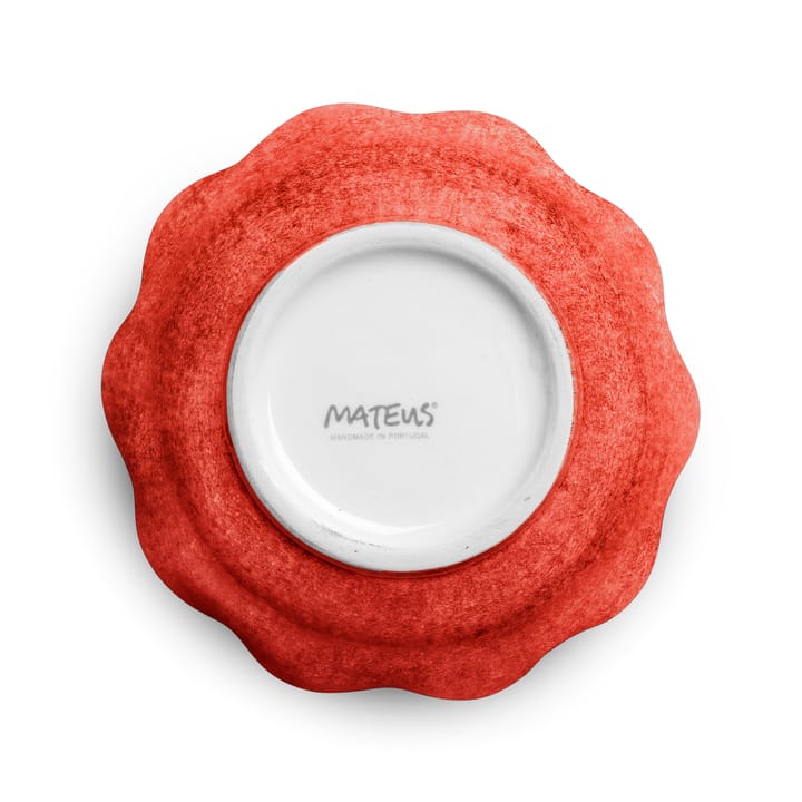 Oyster ボウル Ø13 cm, Red Mateus | マテュース