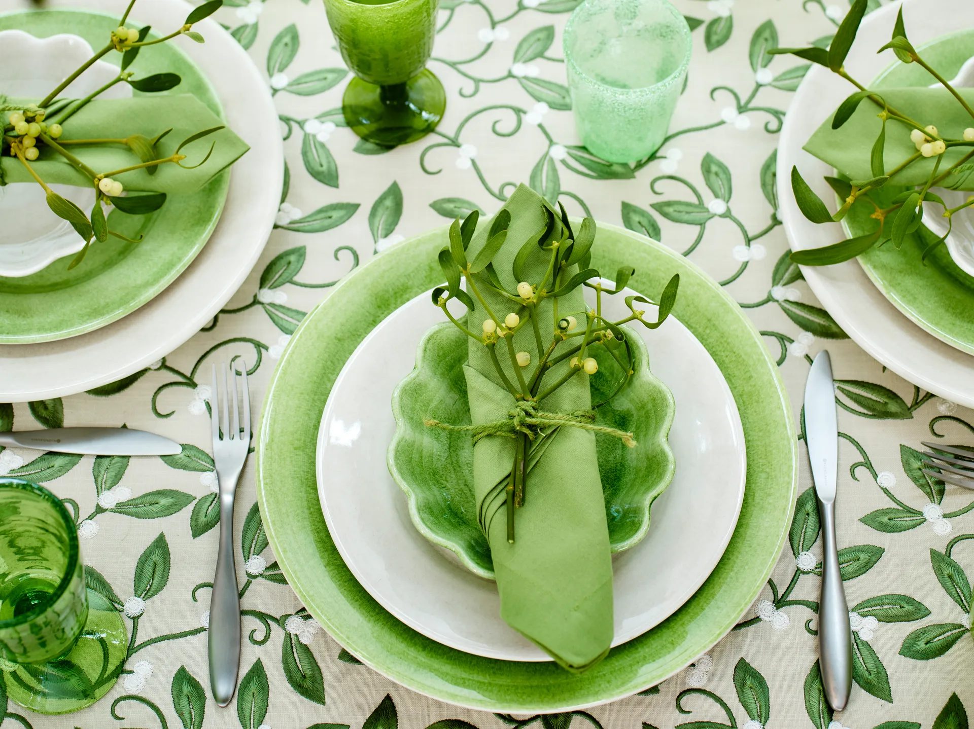 Oyster ボウル 16x18 cm, Green Mateus | マテュース