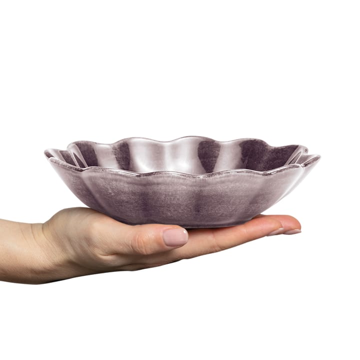 Oyster ボウル 16x18 cm, Plum Mateus | マテュース