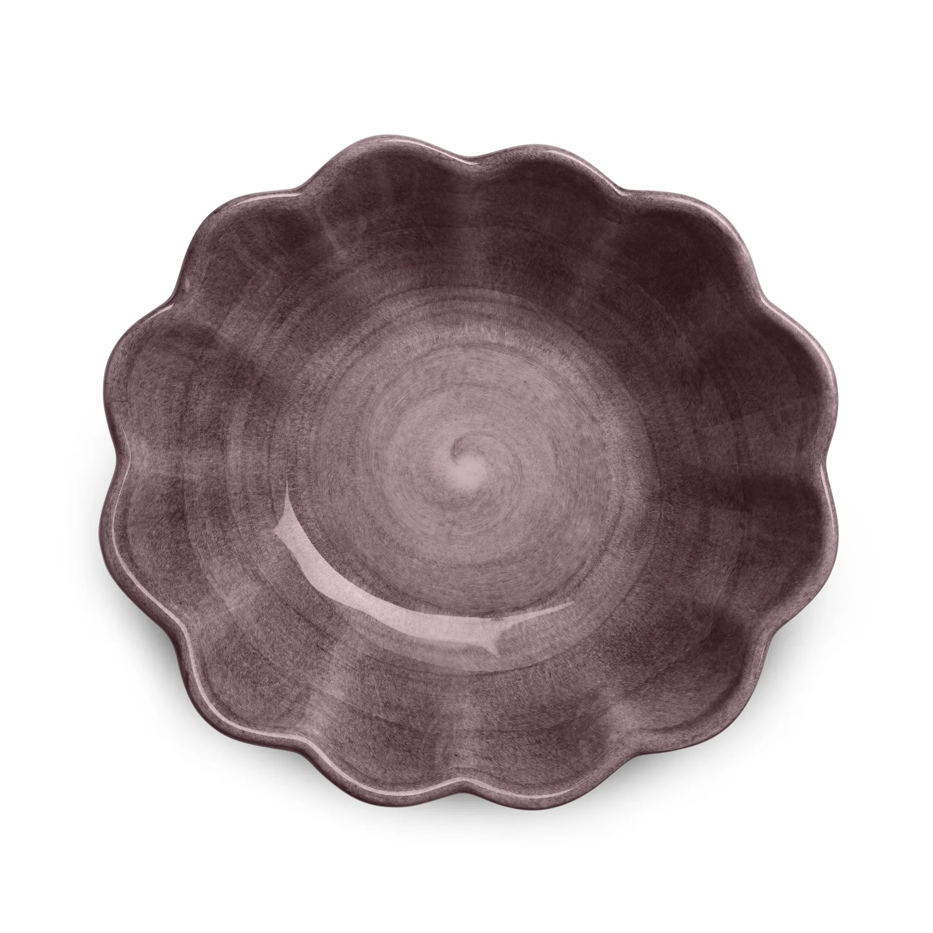 Oyster ボウル 16x18 cm, Plum Mateus | マテュース