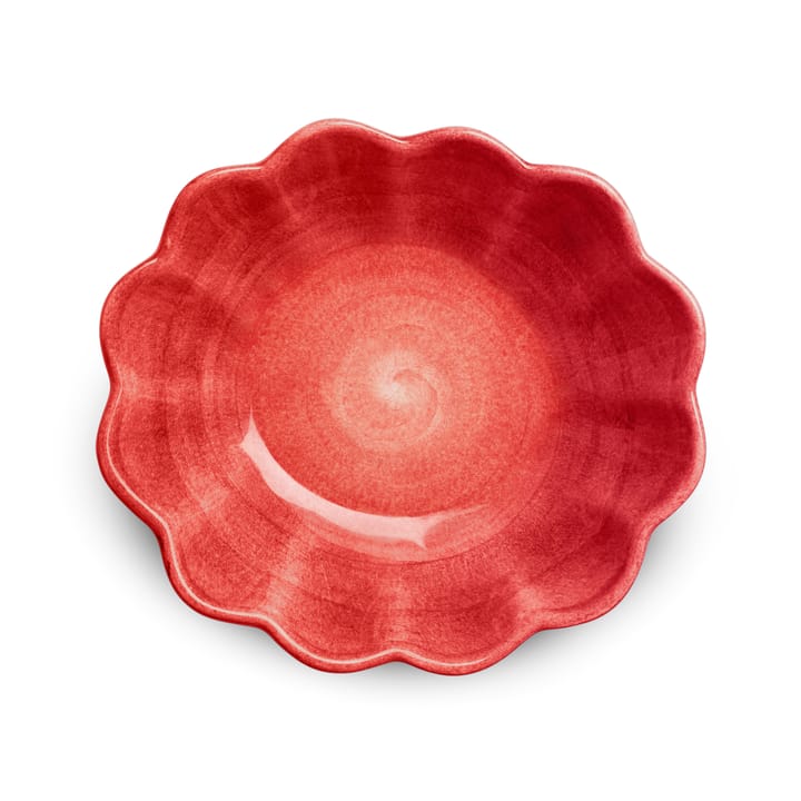 Oyster ボウル 16x18 cm, Red Mateus | マテュース